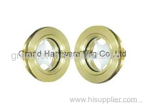 Brass Circular oil sight glass