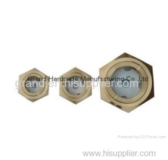 Brass Circular oil sight glass