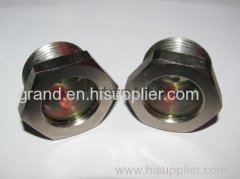 Metric threaded Steel Fused sight windows