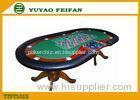 8 Or 10 Payers Texas Holdem Poker Table With Black Holder Red Race