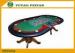 8 Or 10 Payers Texas Holdem Poker Table With Black Holder Red Race