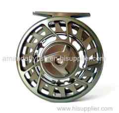 Fly Fishing Reel And Spare Spools with CNC-machined Aluminum Alloy Body