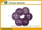 PP Purple Poker Dealer Button Small Blind Game Button For Casino
