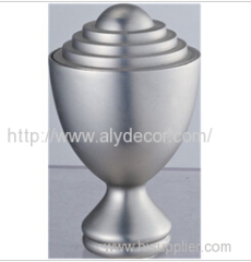 Golden Cup Curtain Rod Finial