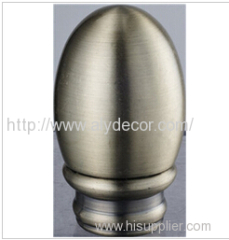 Egg Curtain Rod Finial