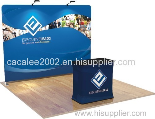 Tension fabric display stand-Straight Shape