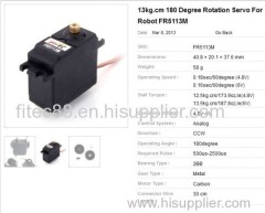 FITEC/FEETECH 13kg.cm 180 Degree Rotation Servo For Robot