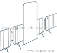 Tubular Steel Loose Foot Crowd Control Barrier