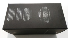 Black ivory board wine packaging gift box printing