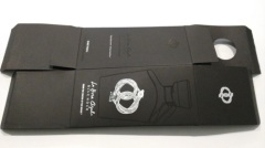Black ivory board wine packaging gift box printing