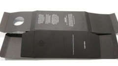 Black ivory board wine packaging gift box printing