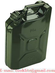 NATO Metal Jerry Can Military-spec Fuel Tank Army Gasoline Diesel Storage Container