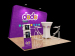 Customized Exhibition Booth 10ft x10ft