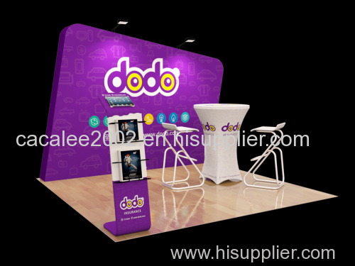 Customized Exhibition Booth 10ft x10ft