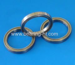 Deep groove ball bearing for low noise motor