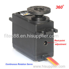 Robot servo motor 13kg.cm 360 Degree Continuous Rotation Servo