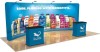Tension fabric display stand- S-Shape