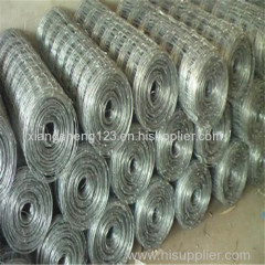 hinge jointed galvanized cattle fence / field fence / grassland fence