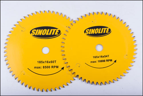 Tungsten carbide tipped saw blade 165mm