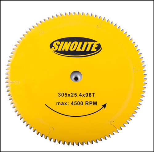 305mm (12")-96T TCT saw blade for hard wood