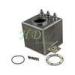 2L Universal Alloy 2 Litre Swirl Pot 2L Fuel Polished Aluminium Surge Tank AN6