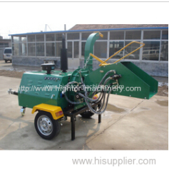 50HP diesel engine self power wood chipper