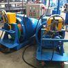 Non Halogen Plastic Extrusion Machinery Double Heads 370W AC Current Motive
