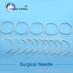 Silk Braided sutures suegical sutures with needle Sterile