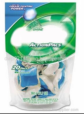 Plastic Stand Up Cleaner Powder Bags
