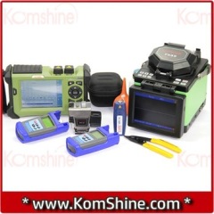 Colorful Screen SM MM Optical Fiber Splicing Machine KomShine Fusion Splicer