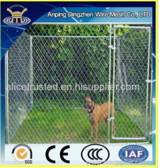 50x50mm pvc coated metal mesh chain link fence for sale