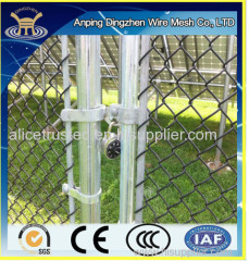 50x50mm pvc coated metal mesh chain link fence for sale