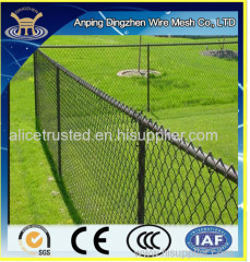 50x50mm pvc coated metal mesh chain link fence for sale