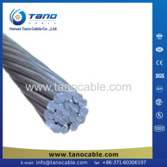 BS 215 ACSR 100MM Hyena Conductor Steel Core for Overhead Line