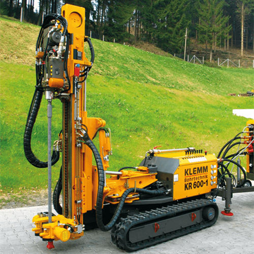 Self-drilling anchor system Equipment
