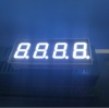 Four Digit 7 Segment LED Display Package Dimensions and Internal Circuit Diagram