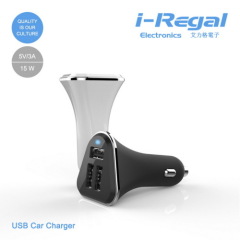 i-Regal Bone shape 5V 5.2A 3 USB ports car charger for mobile phones