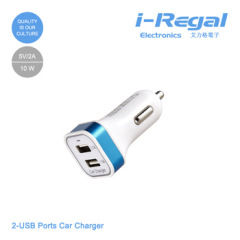 Hot selling CE FCC ROHS promotional universal phone car charger for Samsung S4 S5 S6 Iphone Ipad tablet