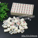 Customize Square Wooden Casino Magic Dice With Painting Table Remote Control