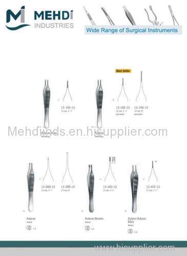 Adson forceps general surgical