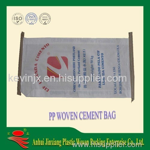 PP Valve woven cement bag packing for portland cement