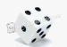 White And Black Magic Dice Set Magic Remote Control Dice For Dice Gamle