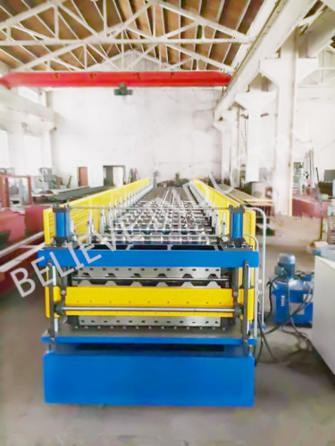 New Design Cassette Type Double Layer Roll Forming Machine