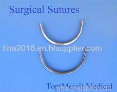 Non-absorbables surgical sutures with needle Nylon monoment STERILE