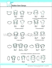 Rubber Dam Clamp for dental