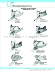 Dental Impression tray stainless steel