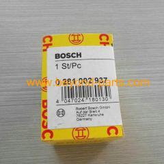 VOLVO spare parts EC210B fuel pressure sensor bosch rail pressure sensor 0281002937
