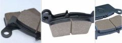 Rear brake pad for Suzuki