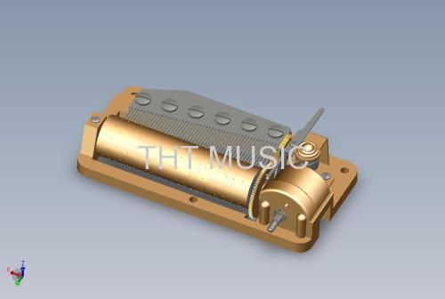 EASY USE 50 NOTE MUSIC BOX MECHANISM