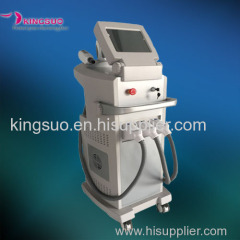 3 handles E-light IPL SHR Nd Yag Laser IPL hair removal